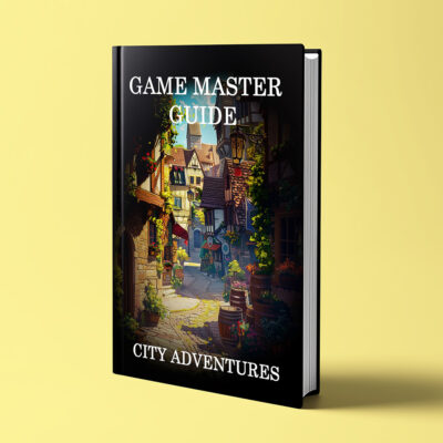 Game Master’s Guide: City Adventures – fantasy RPG PDF with urban locations and quest ideas